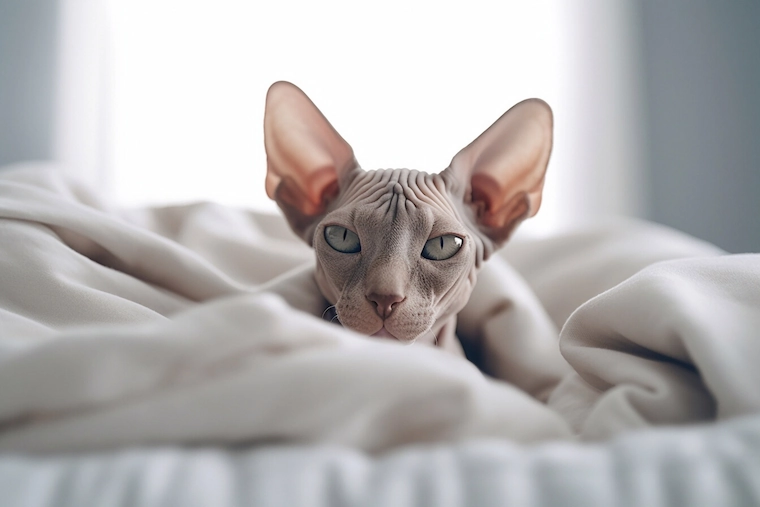 Gato Sphynx o esfinge - AprendeCat